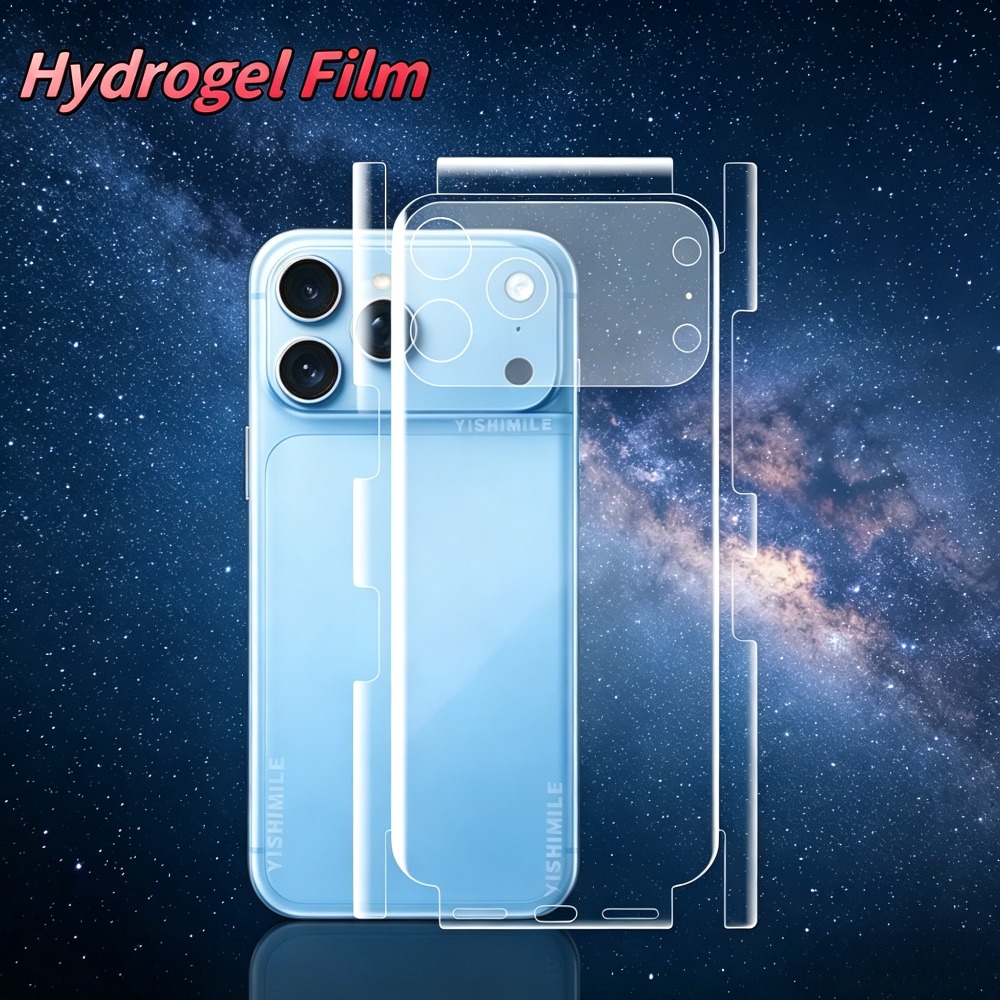 TEMU 2pcs Hd Soft Hydrogel Protective Film For Iphone 18 Pro Max /18 Pro /17 Pro Max /17 Pro, [self- ultra-thin  0 Bubble], Newly Upgraded, , Full