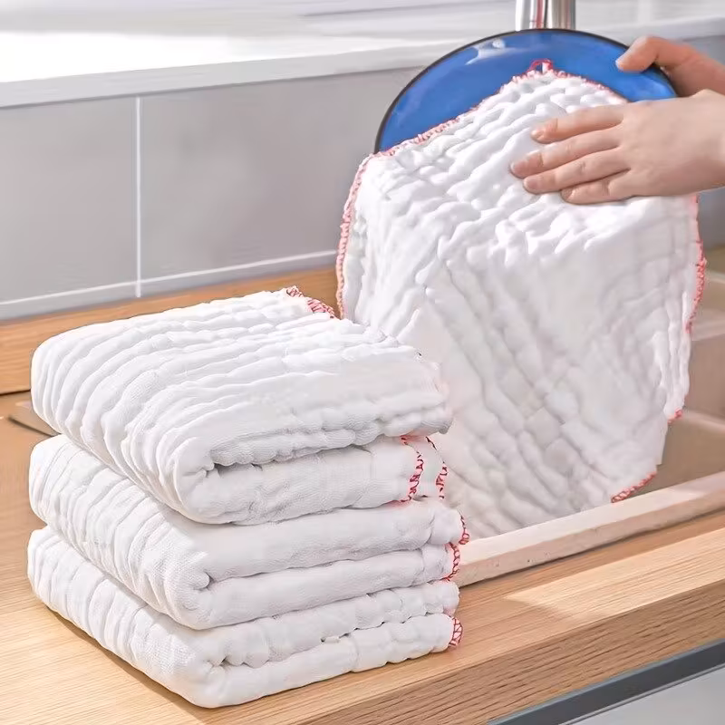 5pcs durable non stick oil absorbing kitchen towels high cleaning mesh cloths easy to wipe Product details 4