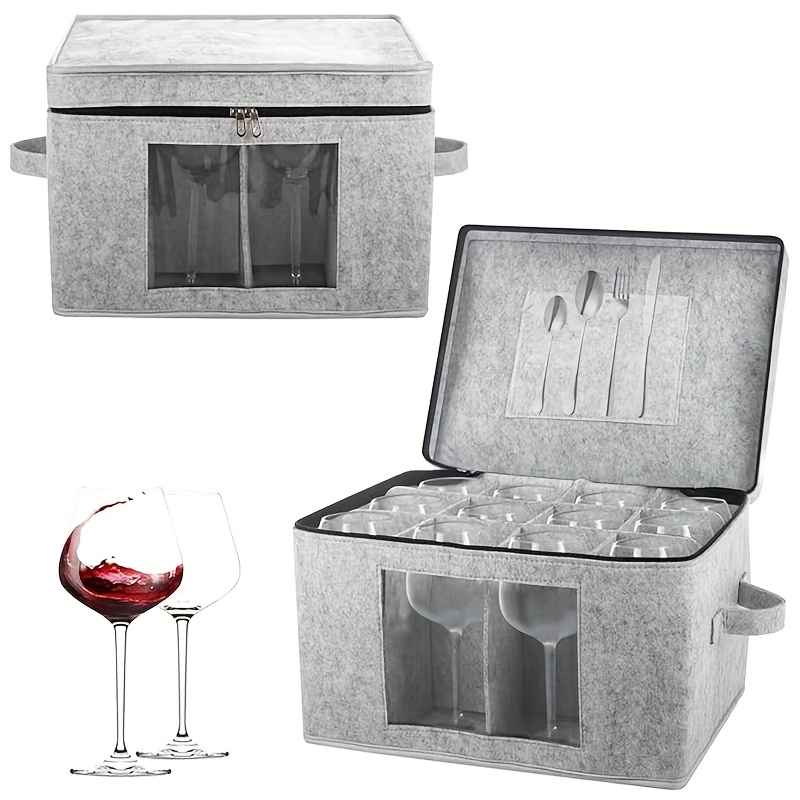 boxes for wine glasses sold on Temu Philippines