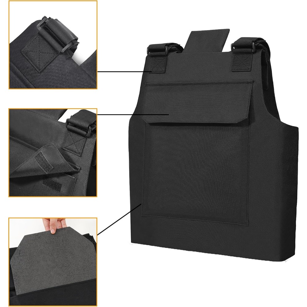 Image of Tactical Vest For Men Adjustable Training Vest Breathable Lightweight Outdoor Vest Suitable For Camping Hiking Fishing Hunting Sports Combat Training Utility Vest