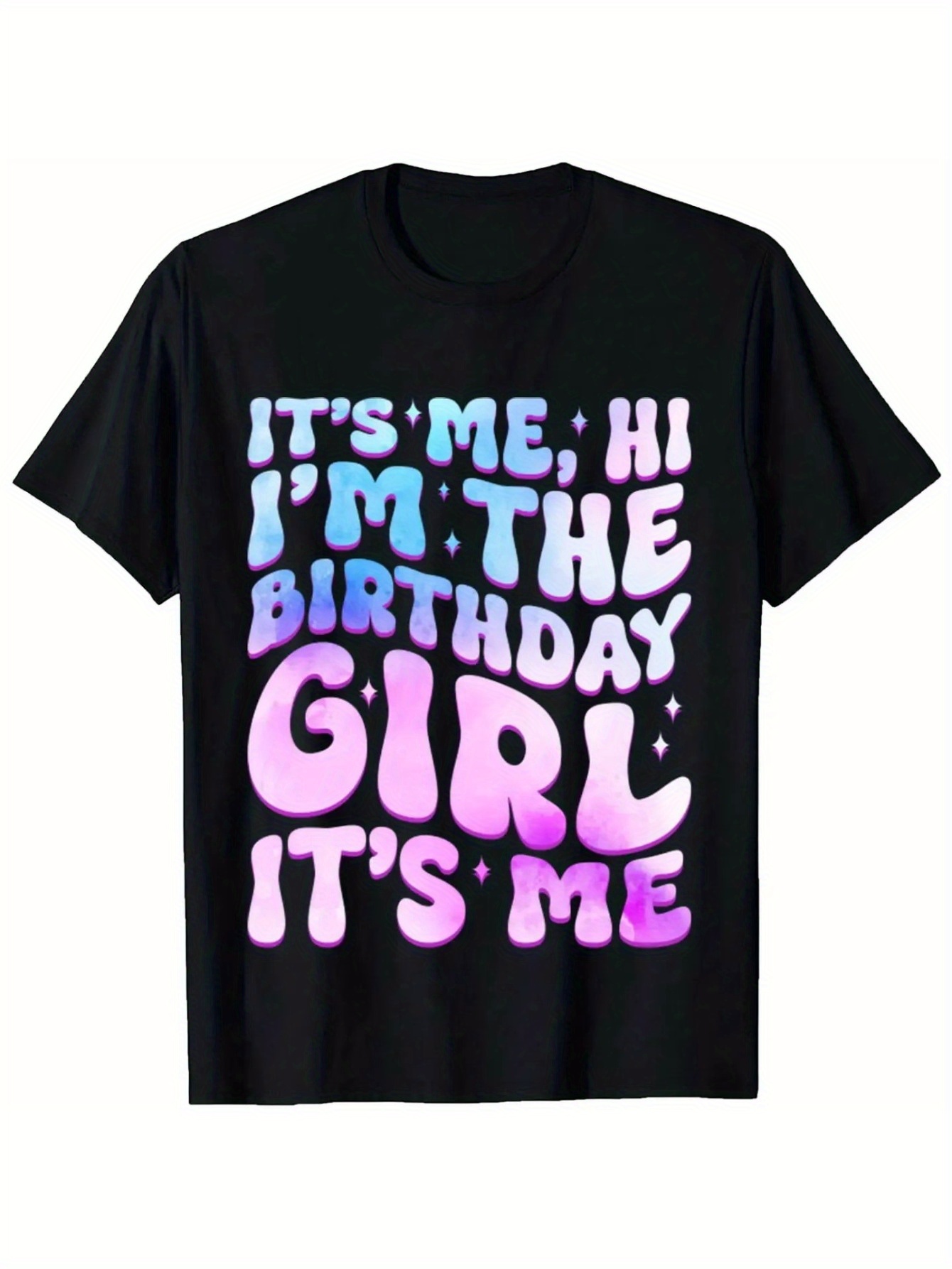 The Birthday グラフィックTシャツ 黒 the birthday graphic t-shirt - black cotton round neck tee with