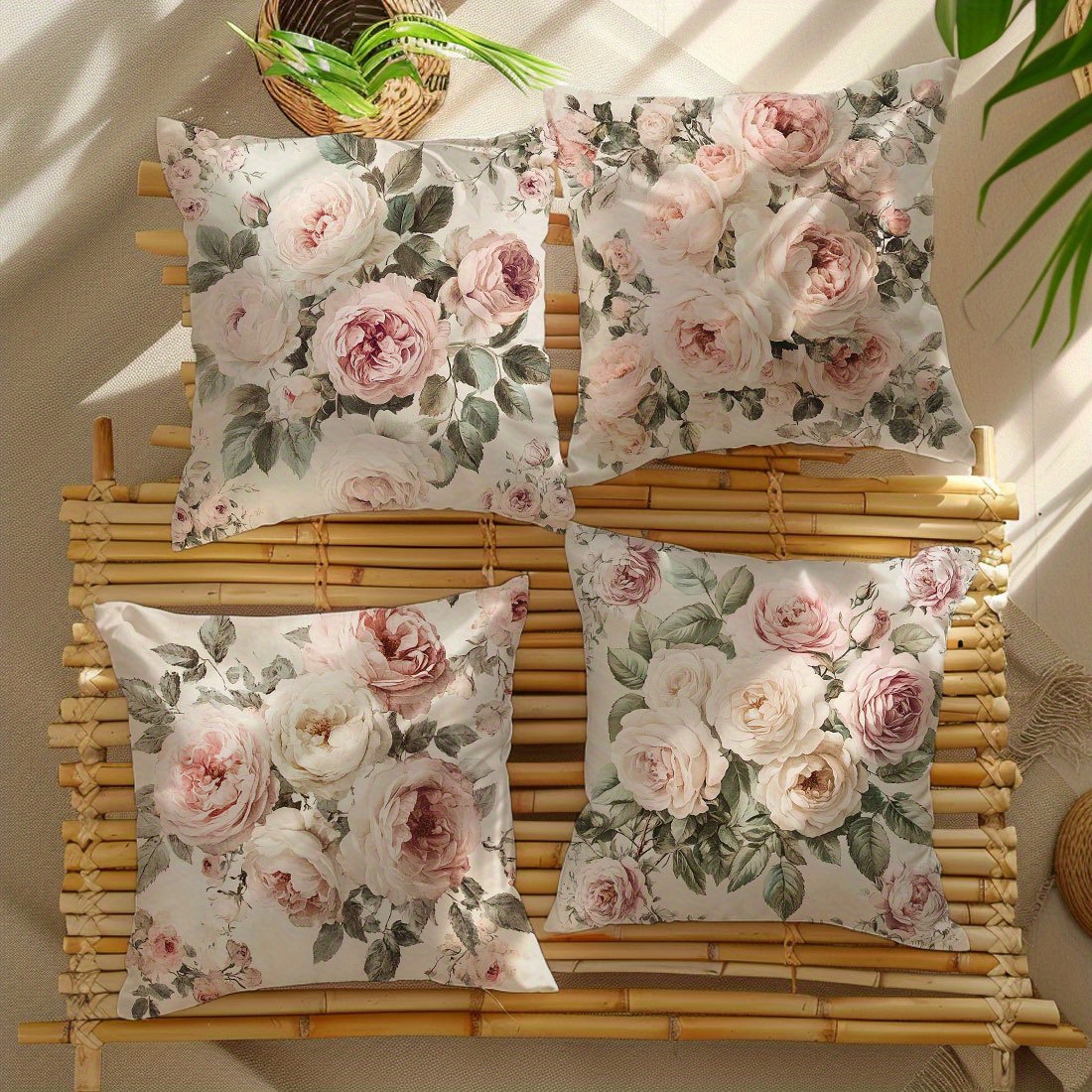 Set De 2 Décorations Pour Chaussures – Fleurs En Cuir Rose – Fabrication Italienne