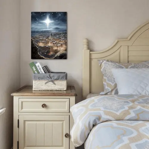 2d flat 1pc retro christmas high quality canvas painting wrapped frame art thickness 2 25cm 1inch wall art prints poster direct hanging decor for home gifts living room easter room decor bathroom bedroom kitchen bar office wrapped canvas