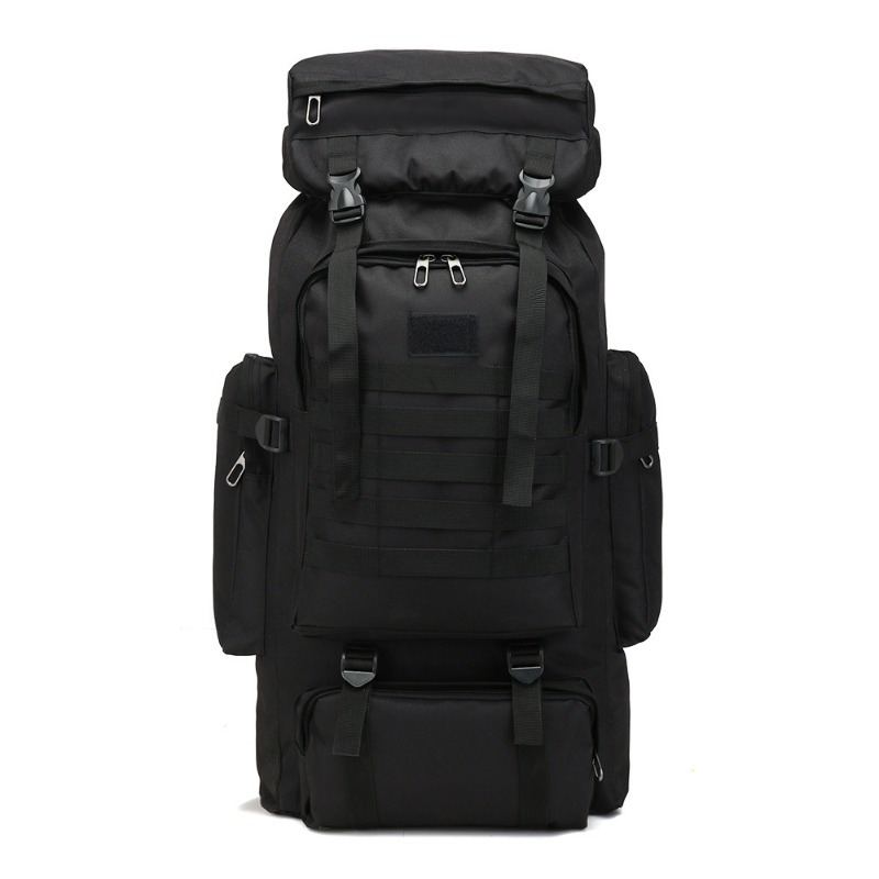 Image of 1pc Lightweight Camping Backpack, Hiking Backpack For Men 75l Camping Backpack Rucksack For Climbing, Backpack For Mountaineering Camping Hiking Cycling