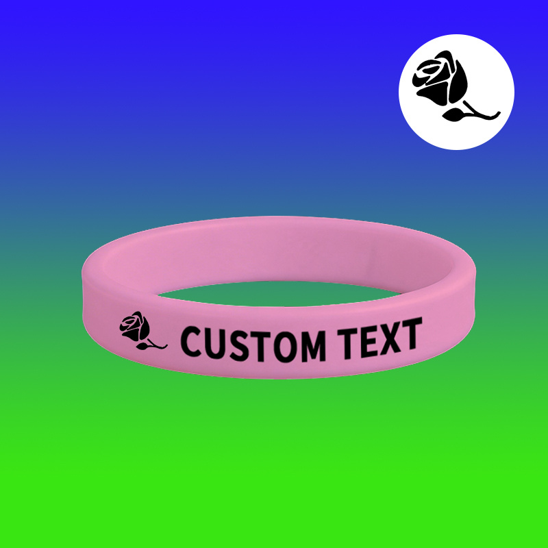 26pcs Custom Silicone Bracelets Pack, Personalised Gift