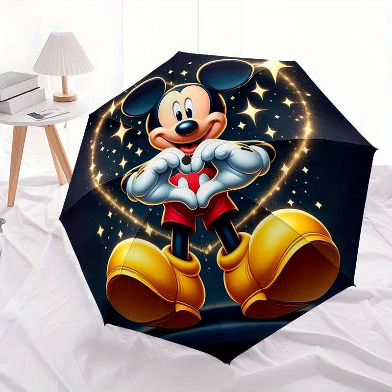 Mickey Mouse Automatic Open/Close Umbrella