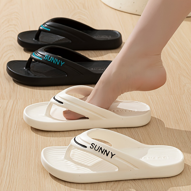 

Women's Casual Flip Flops, Lightweight Non-slip Slip-on Home Indoor Shoes