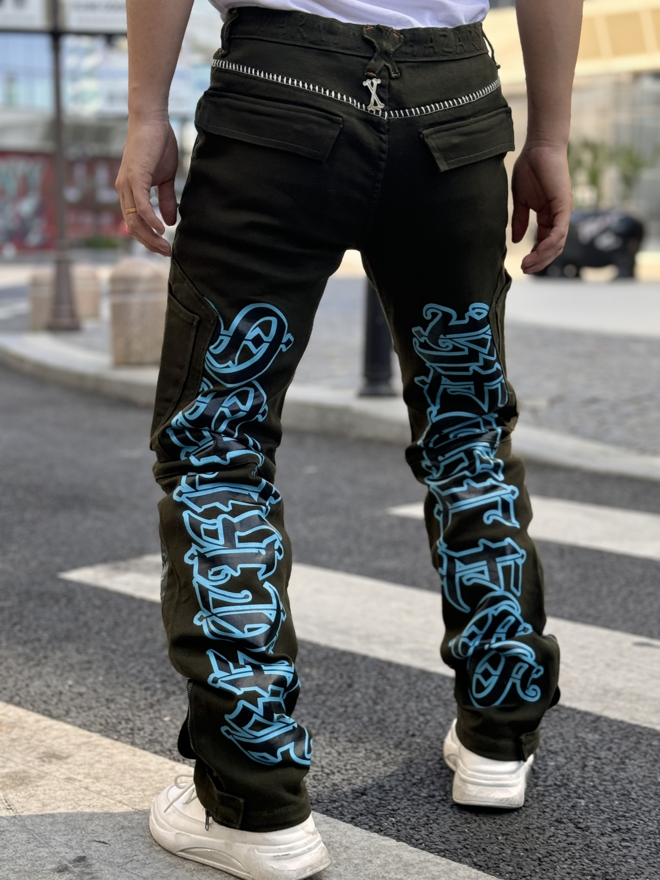 Men's Denim Jacket Streetwear Hip Hop Hooded Jeans Casual