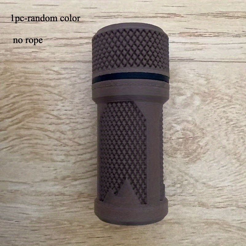 Image of 1pc Random Color - Canned Keychain - Can Store Matches, Used For Home Car Key Gifts, Hiking Storage Matches
