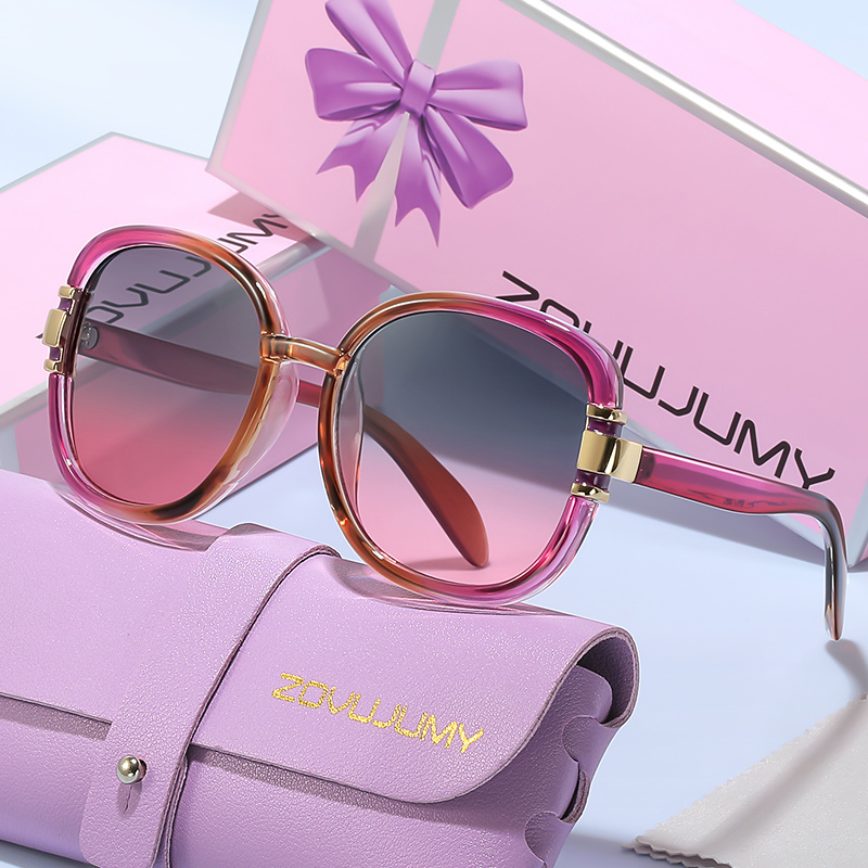 Extra Large Oval Fashion Decorative Sunglasses Women's Elegant Intellectual Style Fun Party Holiday Gift