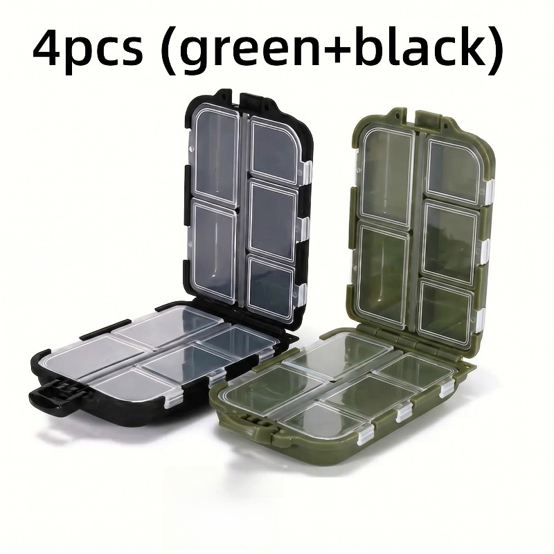 TEMU 4 Large-capacity Pill Organizers - Moisture-proof Portable Travel Pill Case, Suitable For Storing Capsules Of Various Sizes For A Week, -