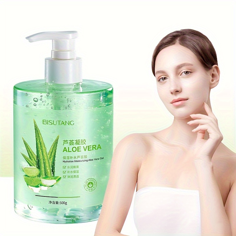 1 pack moisturizing aloe vera gel plant based squalane - Temu Bahrain