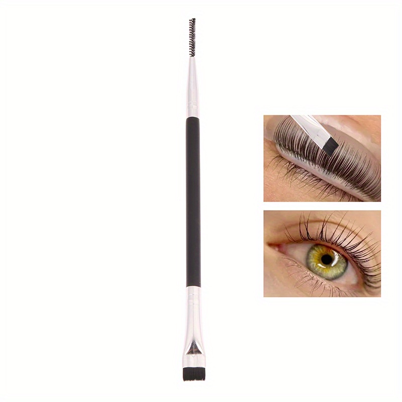 E-shop Tragbare Doppelbürste für Wimpernpermanente Locken, zum Separieren und Detailieren von Wimpernverlängerungen