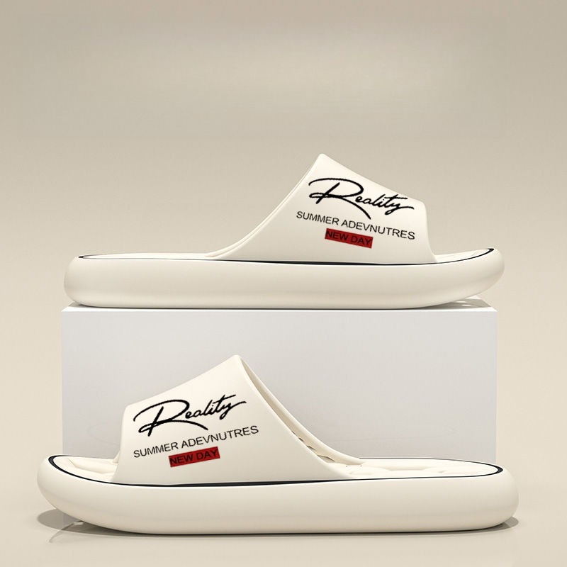 Sandales Matelassées Antidérapantes Unisexe Sandales unisexe antidérapantes 3 couleurs intérieur/extérieur - Sandales EVA à semelle épaisse avec soutien de la voûte plantaire, chaussures d
