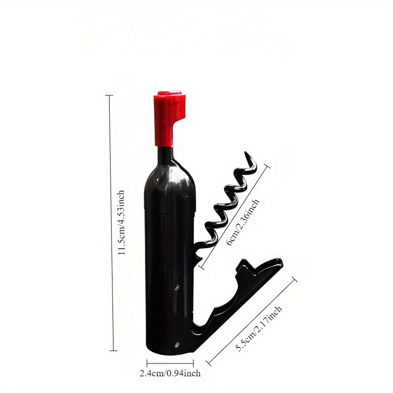 Abrillantador de Vino de Acero Inoxidable, Portátil Multifuncional con Diseño de Espiral Fácil de Girar y Función de Almacenamiento Conveniente