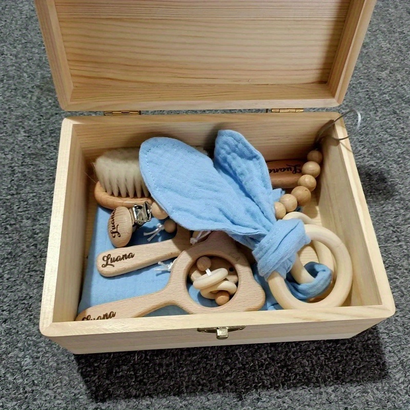 Custom Personalized Wooden Gift Box for Keepsakes