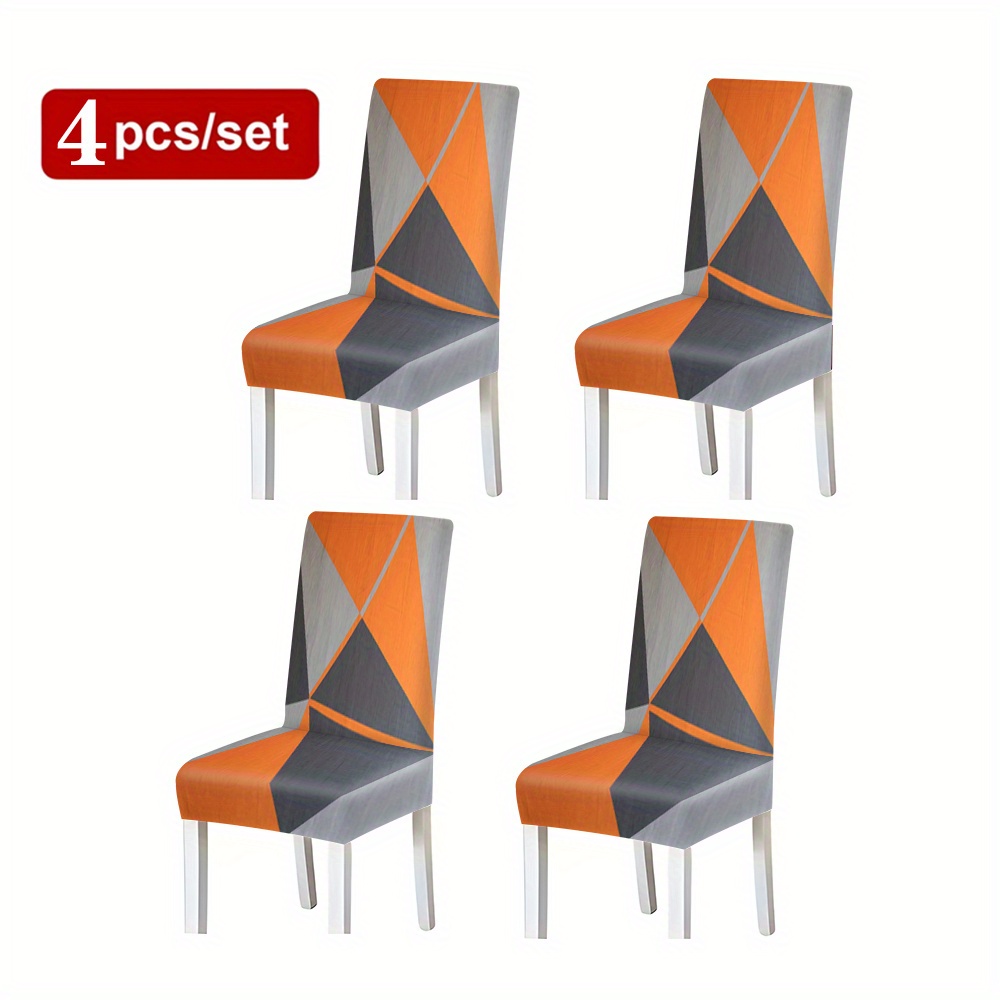TEMU Disponible en 2/4/6 pièces, caractérisé par un style de design moderne avec des et polyvalents. Ces housses de chaise haut de gamme servent de