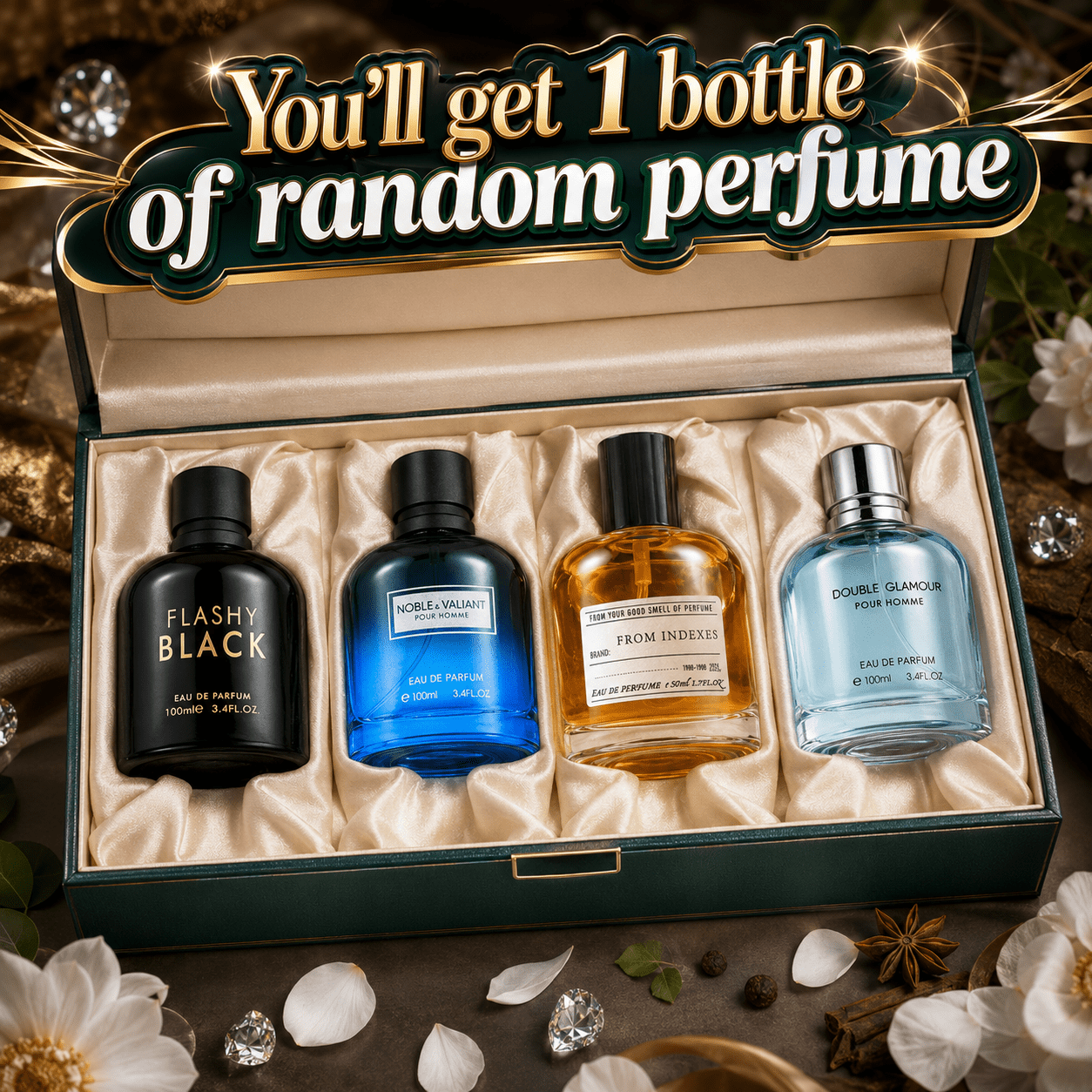 Image of Bottle 9 Perfumes, 1 Pack, Long-lasting Cologne Perfume, Travel Size Eau De Toilette Fragrance, An , Sensual, And Long-lasting Oriental Fragrance