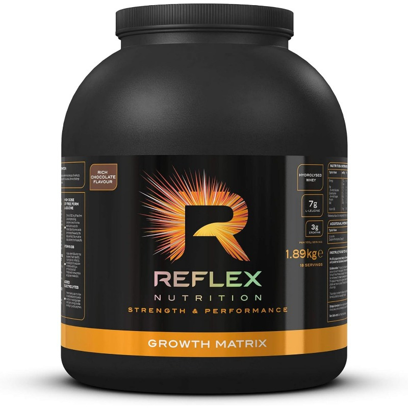 Industry and Science Reflex Nutrition Growth Matrix 1.89kg - Rich ChocolateFood service tools and cutlery