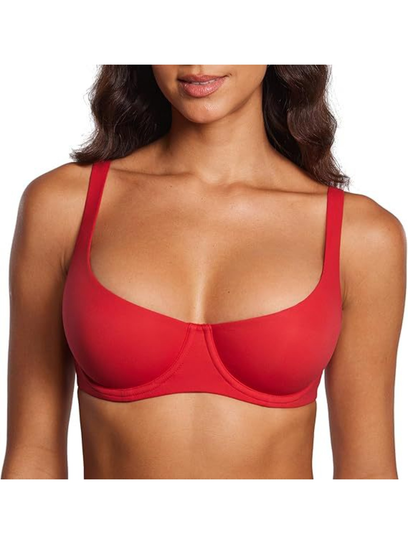 Women'S Non-Padded Half-Cup Push-Up Bra - a Comfortable Option for Everyday Wear, And Vacations