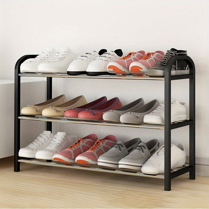 

A Simple Shoe Rack For Home Use, For Dormitories, Dustproof Storage Shoe Cabinet, Easy To Small Shoe Rack.