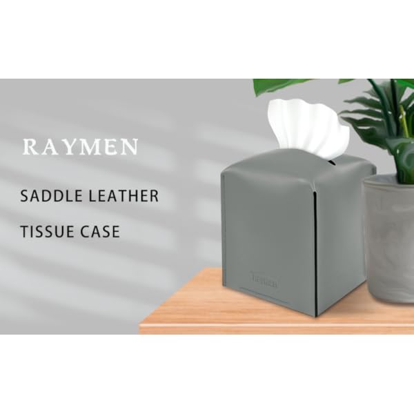 modern   square tissue box cover decorative plastic organizer for bathroom vanity countertop nightstands office desk car 5 x 5 x 3 tan bathroom organizers and storage countertop accessory   durable material   Product details 0
