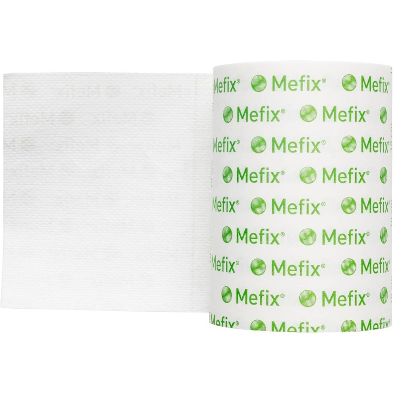 10cm 10m Gel-Backed Fabric for Secure Fixation of Dressings, Tubes & Cannulas - Breathable, Gentle Light Beige-Friendly Adhesive Suitable for Care, IV Drives, Procedures (Cost-Effective)