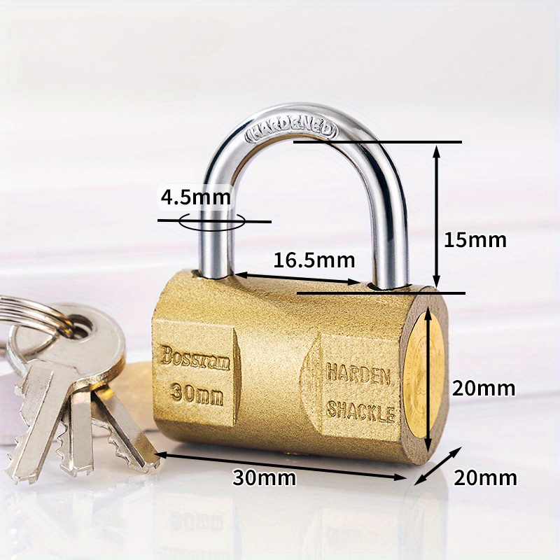 TEMU A Of Copper Locks Including Hammer Locks, Anti-theft Door Locks, Atomic Locks, Blade Locks, And Spring Locks.