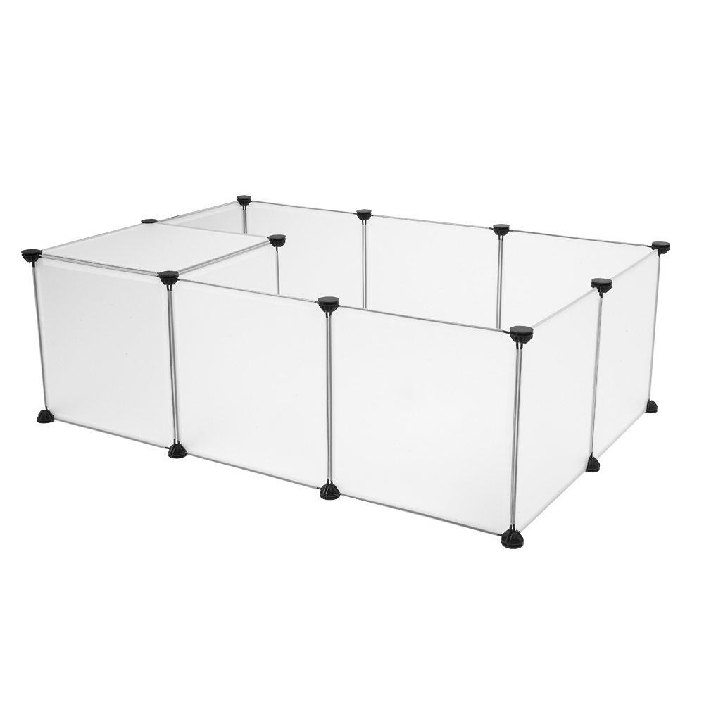 TEMU Pet Playpen, Portable Large Plastic Yard Fence Animals, Puppy Kennel Crate Fence Tent