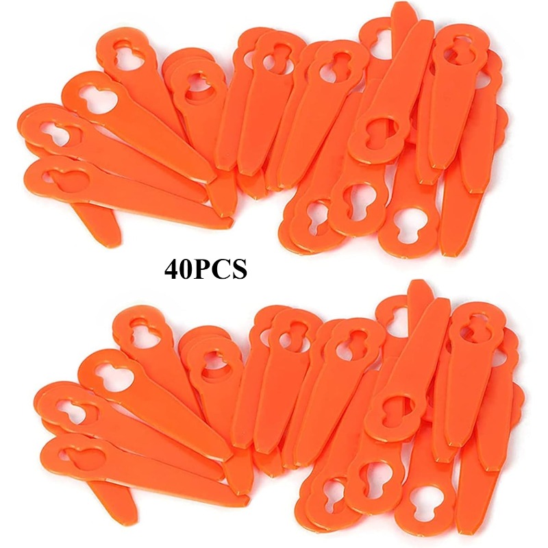 Image of 40/80pcs Plastic Replacement Compatible With Stihl 2-2 3-2 Grass Trimmer Fsa 45 Fsa 57 Fse 52, 24v-gt10, Swift 40v