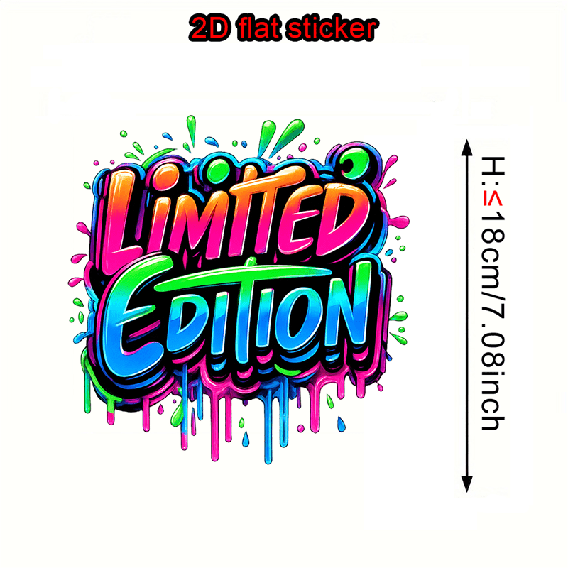 1pc Trendy Graffiti Style Edition Heat Transfer Patch, Suitable For T-shirts, Sweatshirts, Jeans And Pillow, Durable And Washable, To