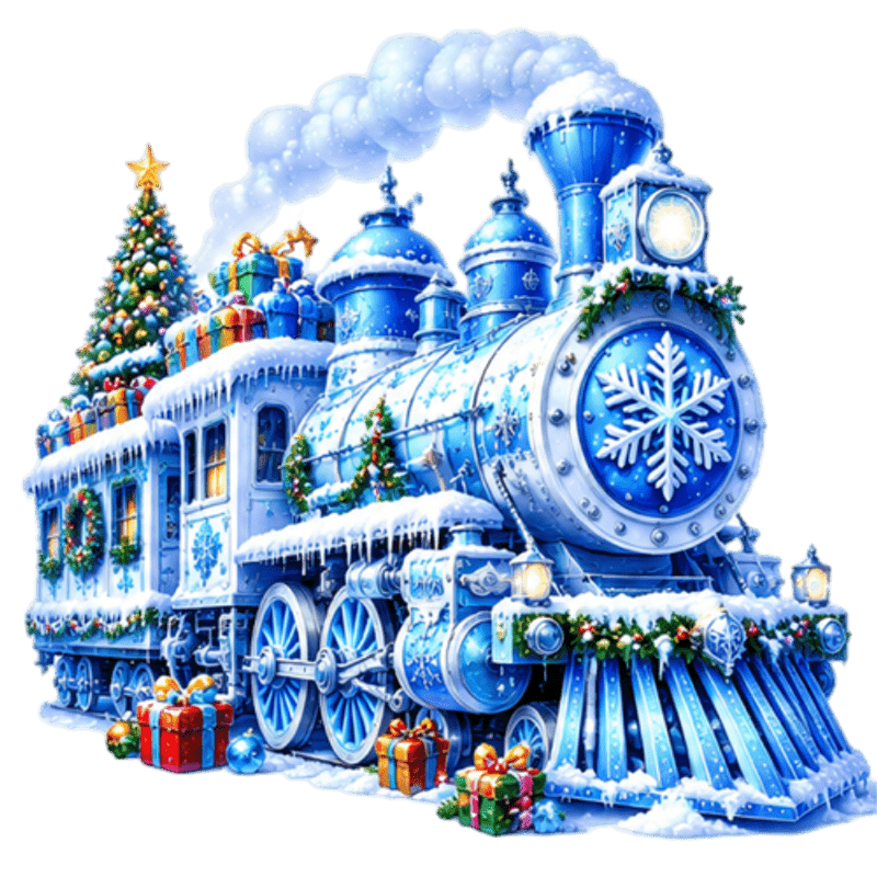 TEMU 1pc 2d Flat Pattern Sticker, Christmas Window Decal, Window Flower, Glass Mural Window Door Decoration Sticker Christmas Train Snowflake Gift