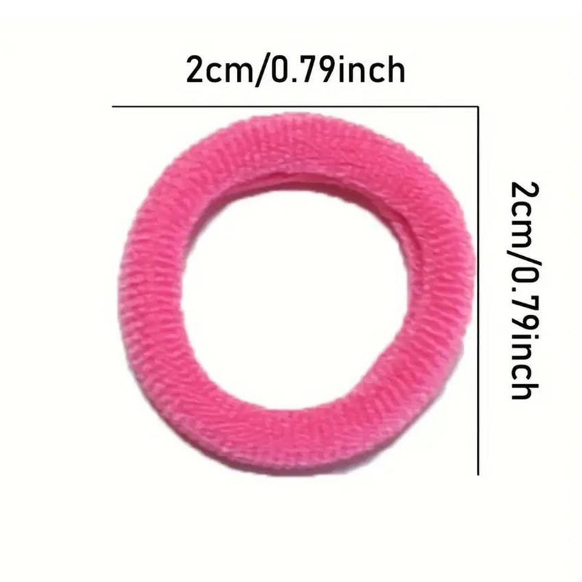213pcs Colorful Elastic Hair Ties for Ponytails and Loops