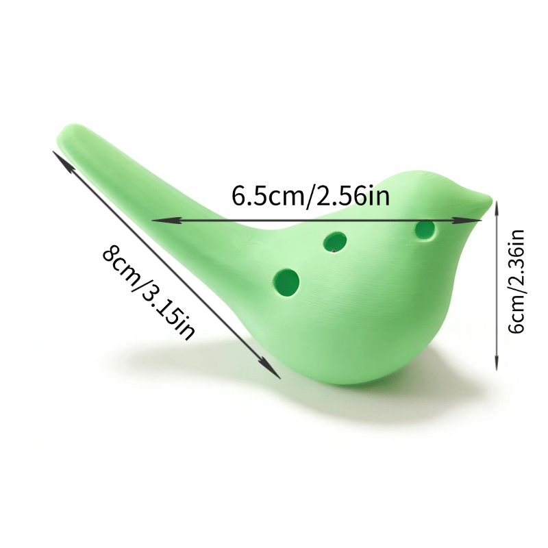 TEMU Bird-shaped Creative Flute, An Instrument Suitable For Beginners, Easy To Carry, Lightweight And With A Pleasant And Sound. For Music Lovers.