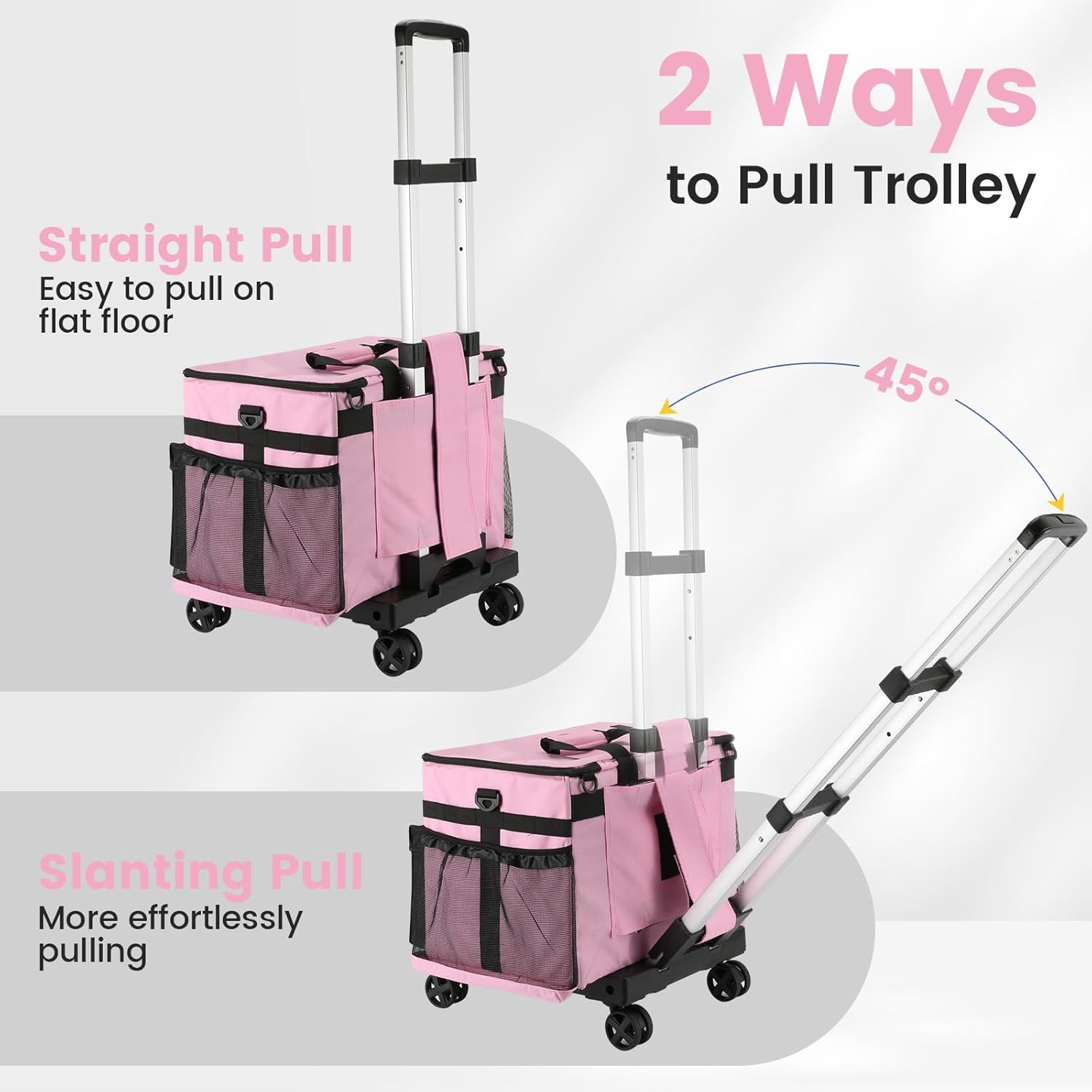 Cleaning Caddy Bag, Rolling Caddy Bag, Extra Large Rolling... product image 4