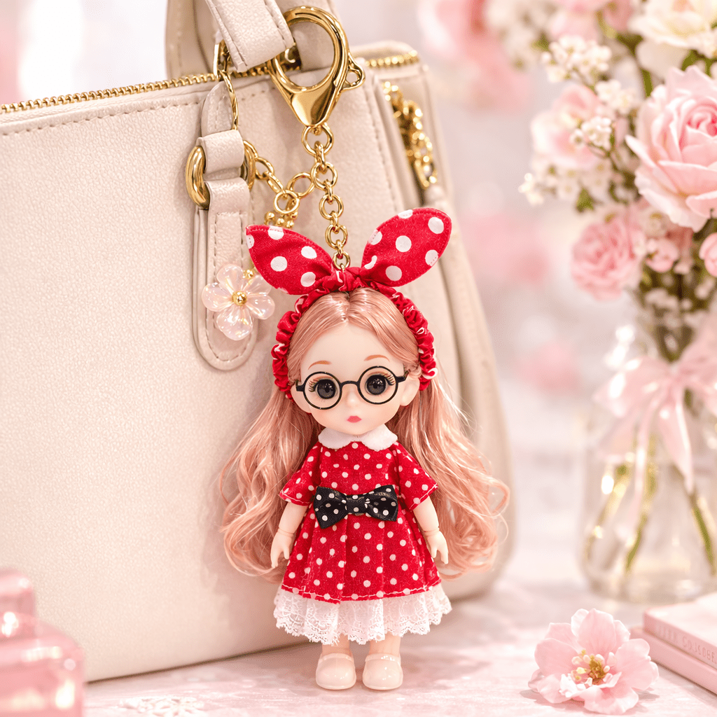 doll keychains sold on Temu United States