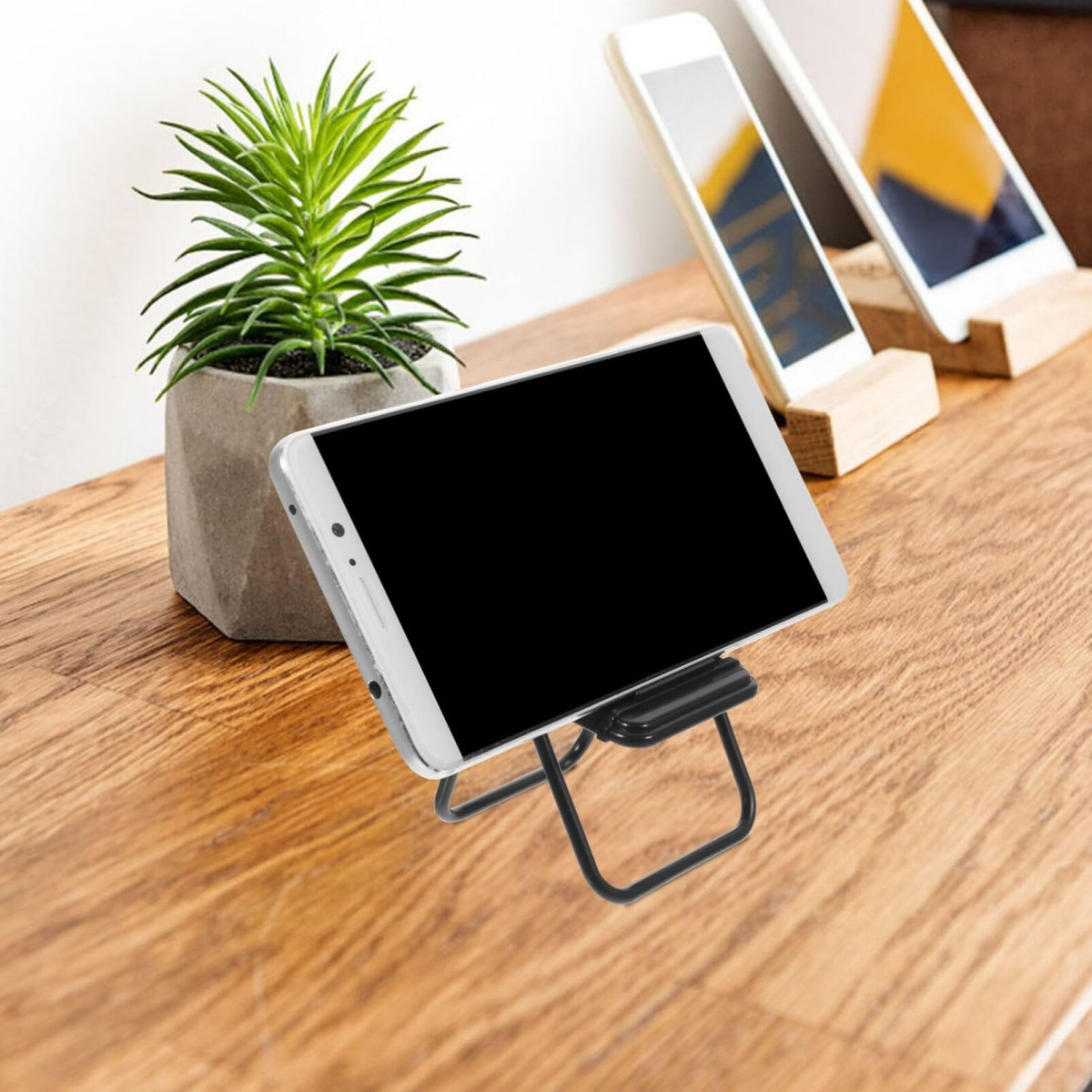 6 12 24pcs folding chair furniture model smartphones desk stand scene decor mini house chair model tiny chair figurine foldable chair table chair mini house ornament phone chair details 2