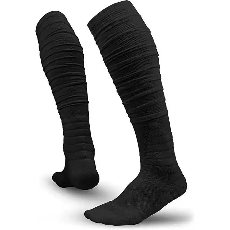 Anti-slip Soccer Socks, Men's Sports Socks, Extra-long Knee- Socks, Socks