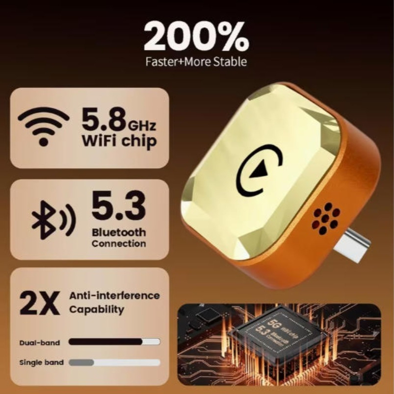 item picture diamond style   adapter   with heatcontrol 3 second auto   usb a to usb c for   support los   without battery