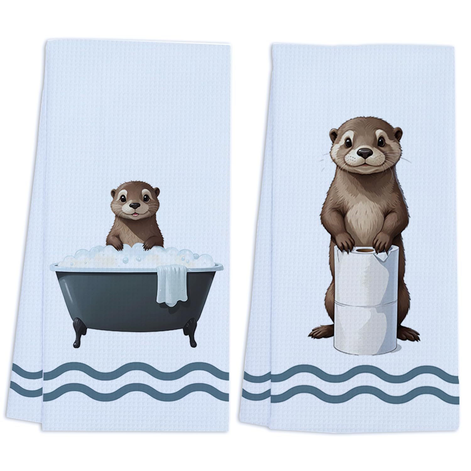 

Cute And Soft Polyester Kitchen Towel Featuring A Design, Enthusiasts. This Absorbent Hand Towel Is Ideal For The Bathroom And A Great Housewarming Gift, Measuring 18 X 26 Inches.