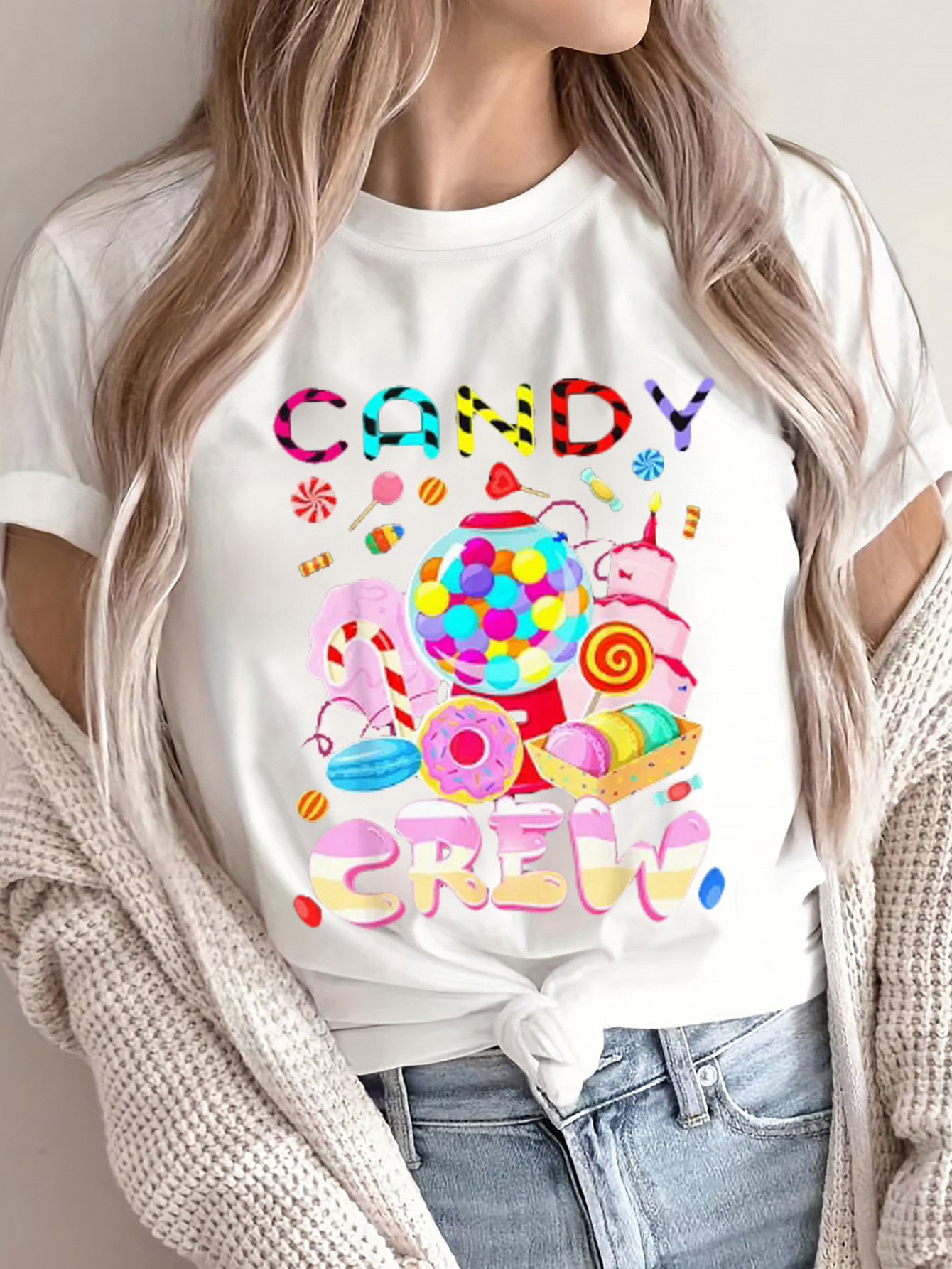 candy shirt sold on Temu Canada