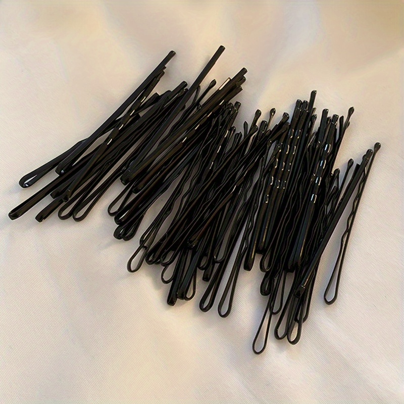 50 Minimalist Versatile Everyday Black Straight Hair Clips