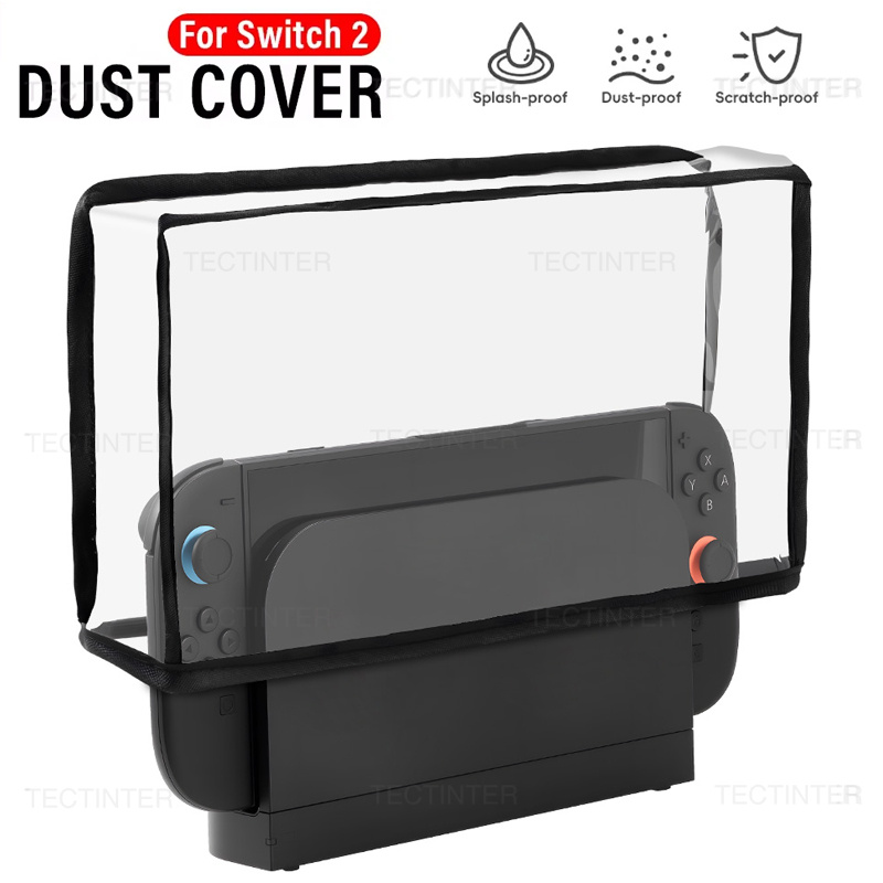dust resistant protective cover for the for   for switch 2 console and tv dock designed to prevent scratches and dust suitable for switch and oled accessories