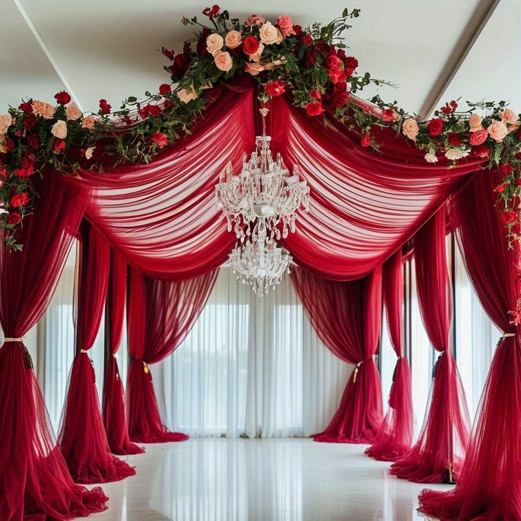 Creative Converting Burgundy Graduation Danglers - 8 Pack Hanging Decorations With Congrats Grad Messages