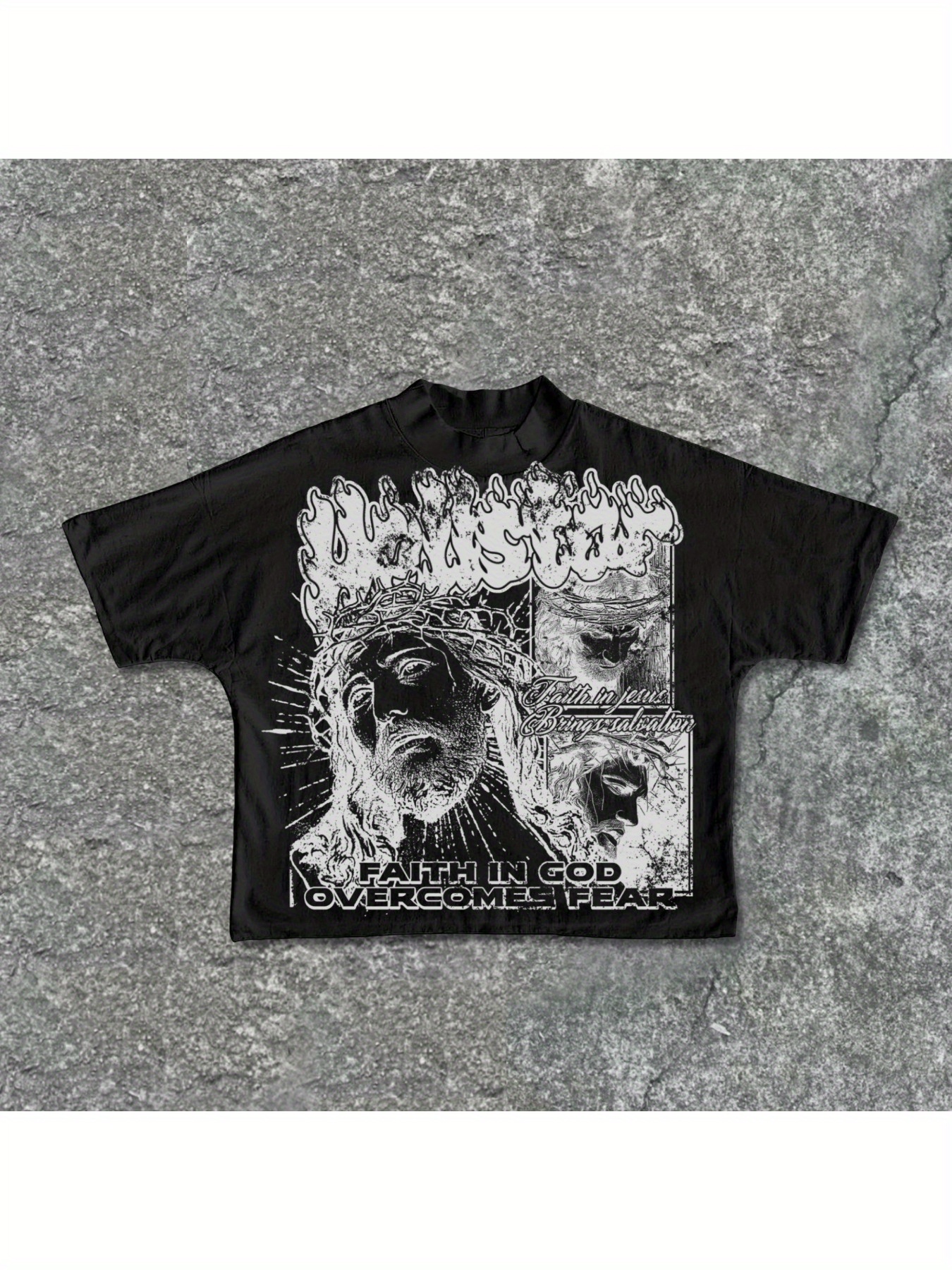 ☆KIRSH☆ Reflective graphic cropped t-shirt white whitecrop2_grande.png?v=1739477433