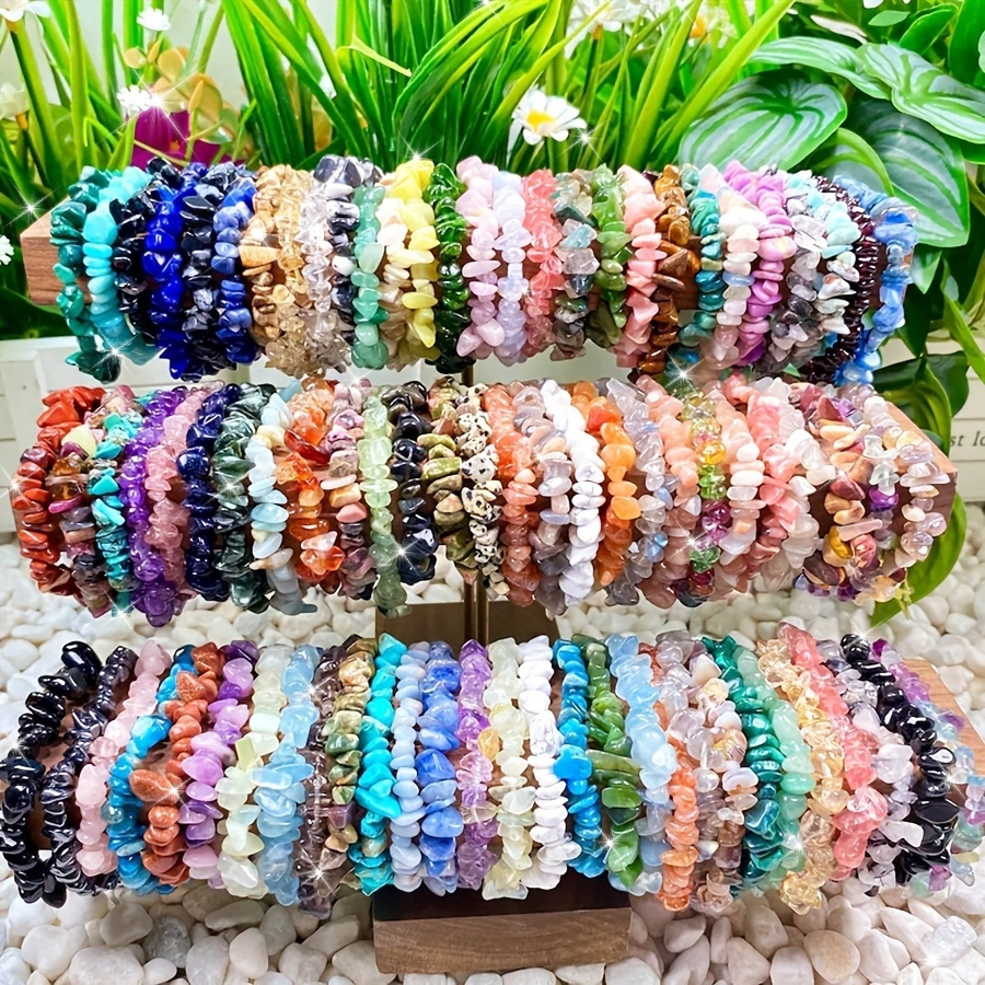 Christmas Gift Boho Beaded Bracelet Suit, Random 16 Bracelets Summer Beach Stone Beads Stackable Bracelet, Multicolor Boho Jewelry, Suitable For Daily And Holiday Wear