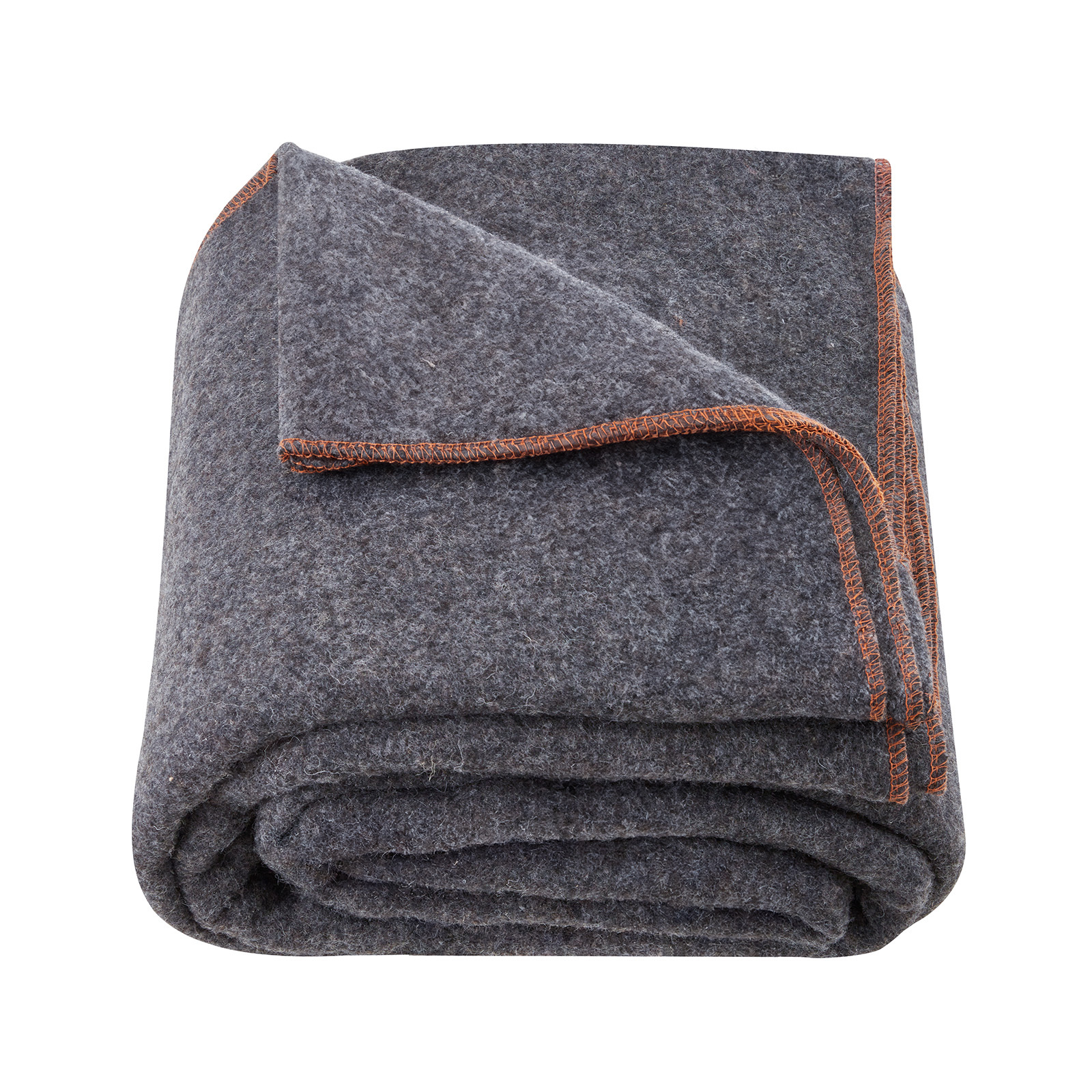 TEMU Extra Large Wool Camping Blanket 64" X 88" Warm, Thick, Washable- Perfect For Outdoor Activities, Camping, Sports Venues, Picnics, And Travel-