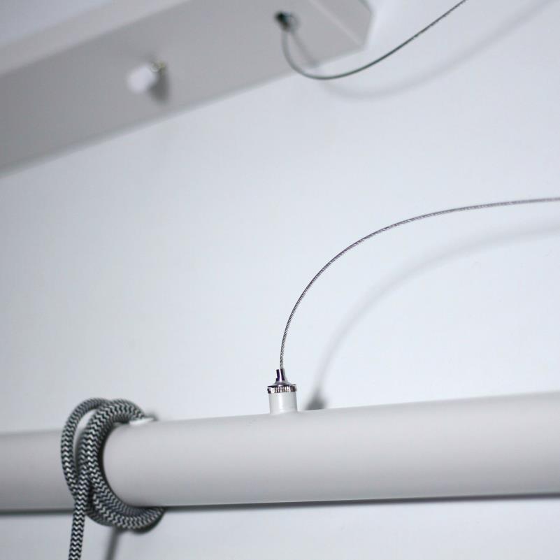 stylish modern four light white pendant fixture for contemporary   details 5