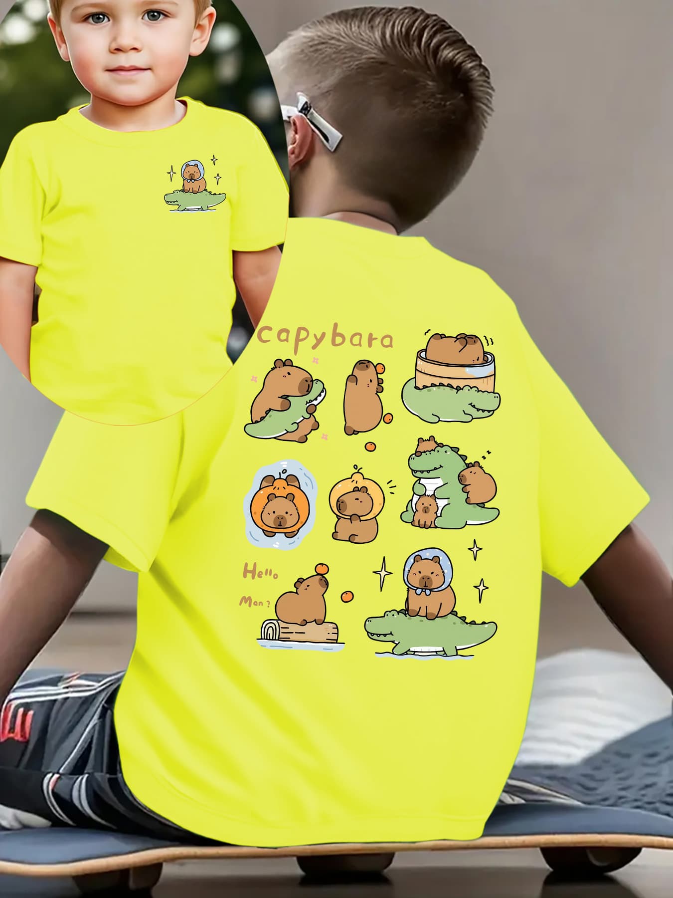 capybara clothing sold on Temu United States