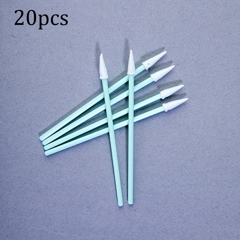 TEMU Barra de limpieza con punta de hisopo de espuma resistente, ideal para electrónicos y espacios reducidos - Herramienta de limpieza para